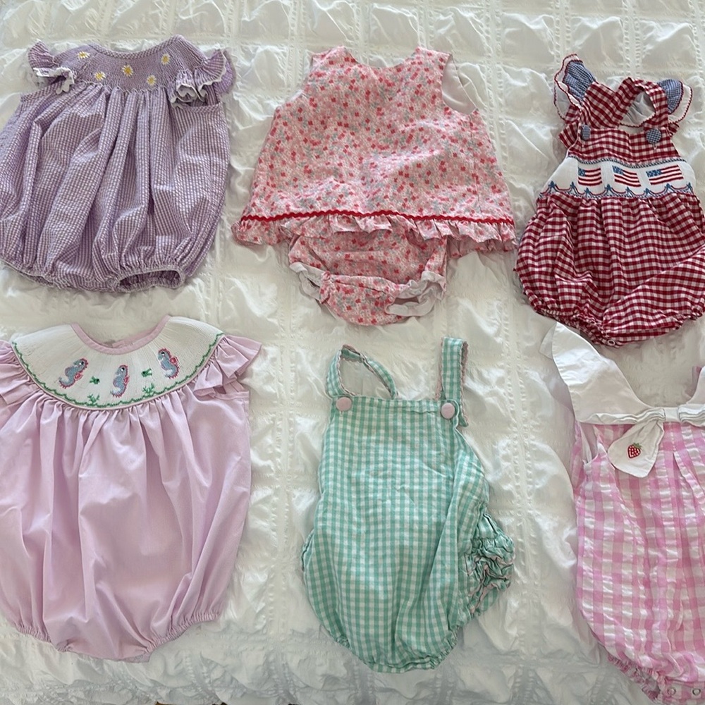 All 6 Stitchy Fish toddler jumpers